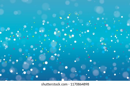 abstract bokeh background vector