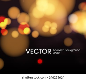 Abstract  bokeh background vector