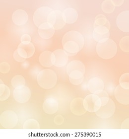 abstract bokeh background in vector format for background design in advertising, postcard, marketing, promotion