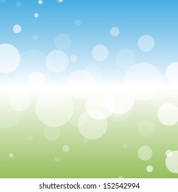 Abstract bokeh background. Vector illustration