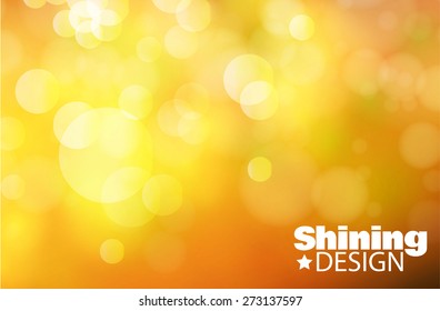 Abstract bokeh background.  Vector illustration