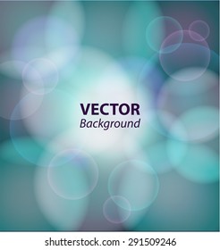 abstract bokeh background. Vector illustration.
