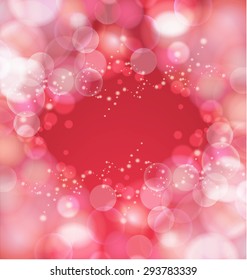 abstract bokeh background. Vector illustration.