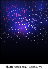 Abstract bokeh background. Vector illustration