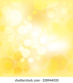 Abstract bokeh background. Vector illustration.