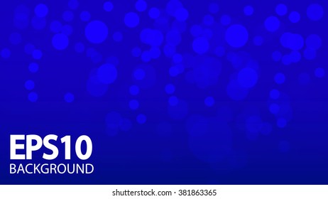 Abstract  bokeh background. Vector illustration