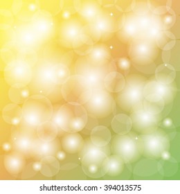 Abstract bokeh background. Vector illustration