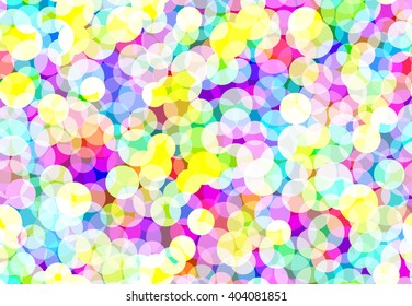 Abstract bokeh background. Vector illustration.