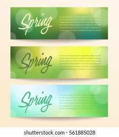 Abstract Bokeh Background : Vector Illustration