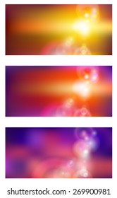 Abstract bokeh background for your design. Vector illustration