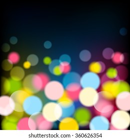 Abstract bokeh background for Your design