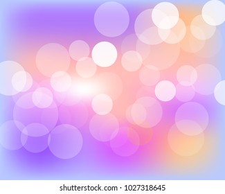 abstract bokeh background.Festive defocused lights.Vector illustration. for card, flyer, invitation, placard, voucher.