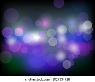 abstract bokeh background.Festive defocused lights.Vector illustration. for card, flyer, invitation, placard, voucher.
