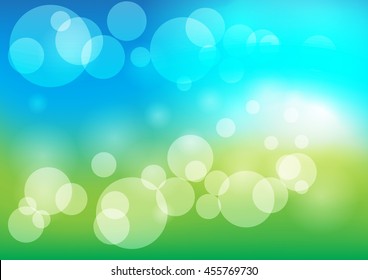Abstract bokeh background,Vector illustator