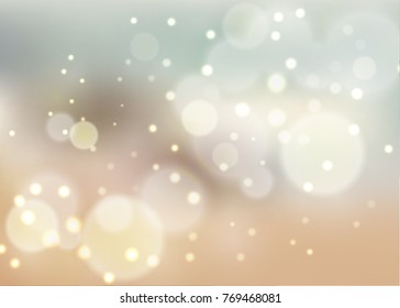 Abstract Bokeh blurred color light can use background