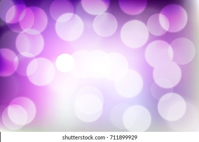 Abstract bokeh, blurred, colorful circles