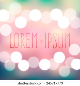 abstract bokeh blurred gradient background