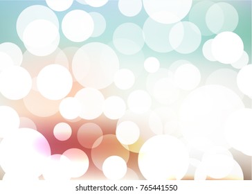 abstract bokeh circles
