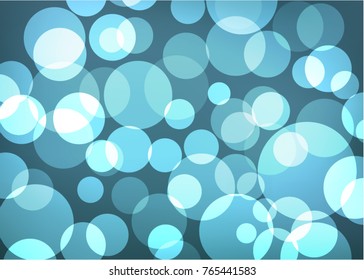 abstract bokeh circles