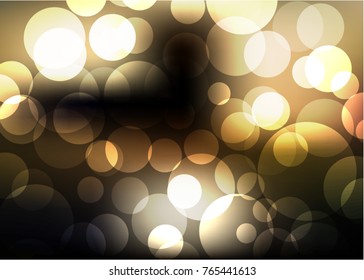 abstract bokeh circles