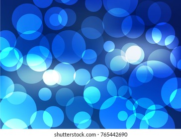 Abstract bokeh circles