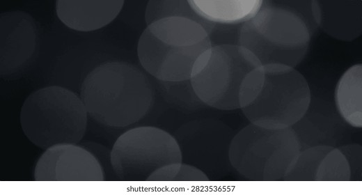 Abstract bokeh circles with shallow depth of field provide a versatile background for branding advertising or website design elements.