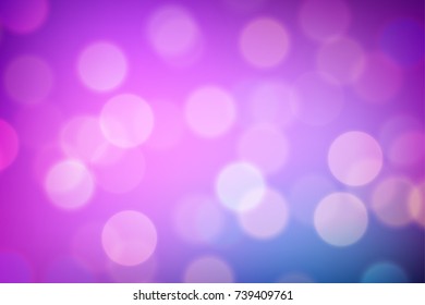 Abstract bokeh colorful circles
