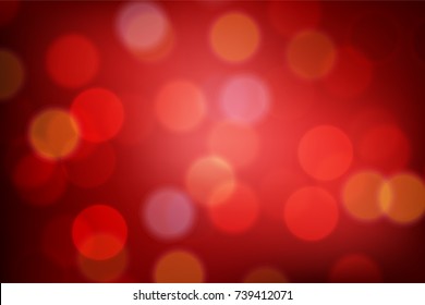 Abstract bokeh colorful circles