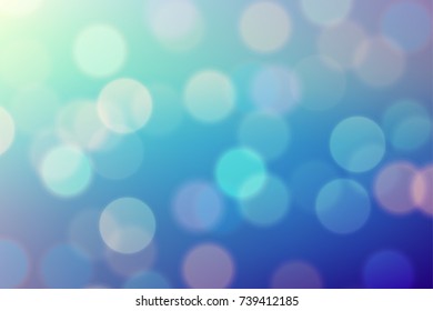 Abstract bokeh colorful circles