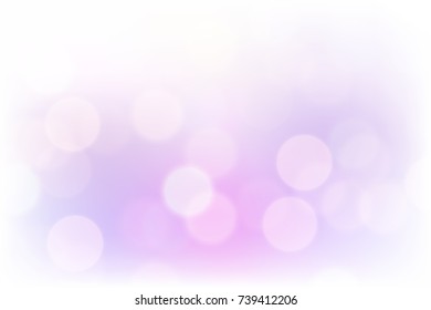 Abstract bokeh colorful circles
