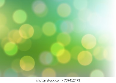 Abstract bokeh colorful circles