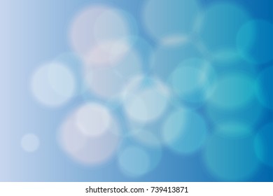 Abstract bokeh colorful circles