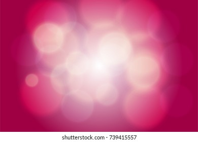 Abstract bokeh colorful circles