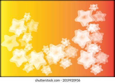 Abstract bokeh, Constellation, orange color, star, background,
Vector illustration
