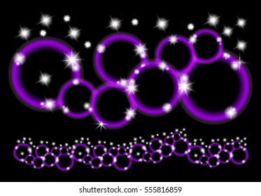 Abstract bokeh design for use as a background