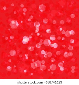 Abstract bokeh geometry gloss and glow background vector