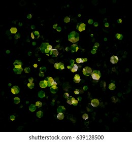 Abstract bokeh geometry gloss and glow background vector with space