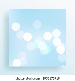 Abstract  bokeh glowing lights with gradient background.