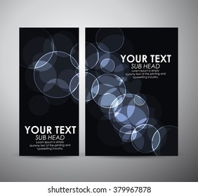 Abstract bokeh. Graphics resources design template or roll up. 