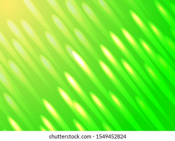 Abstract bokeh green background.  Vector illustration