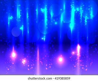 Abstract bokeh light background