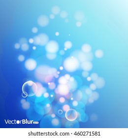 Abstract bokeh  light background