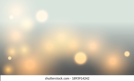 Abstract bokeh light background illustration