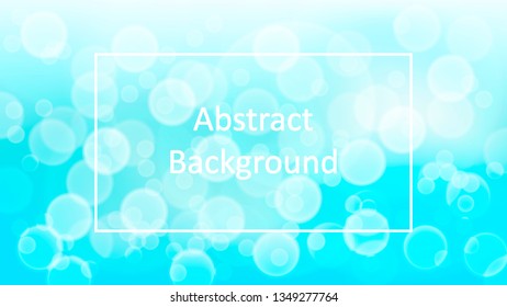 Abstract bokeh light background vector illustration design