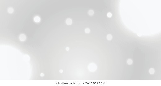 Abstract bokeh light. Black and white blurred Shiny Bokeh Background. Defocused blurred lights. EPS vector illustration