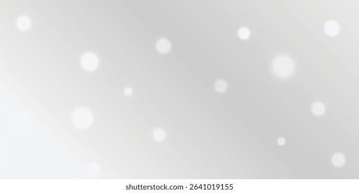 Abstract bokeh light. Black and white blurred Shiny Bokeh Background. Defocused blurred lights. EPS vector illustration