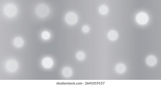 Abstract bokeh light. Black and white blurred Shiny Bokeh Background. Defocused blurred lights. EPS vector illustration