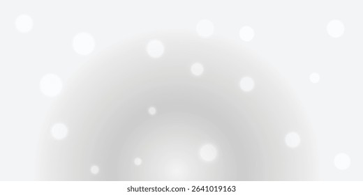 Abstract bokeh light. Black and white blurred Shiny Bokeh Background. Defocused blurred lights. EPS vector illustration