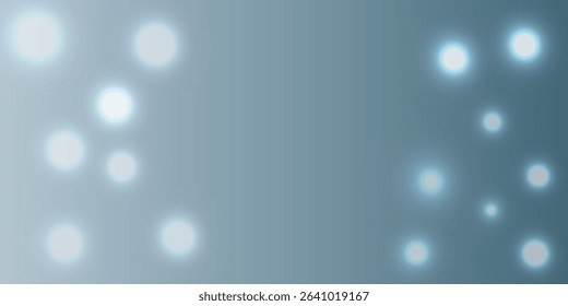 Abstract bokeh light. Black and white blurred Shiny Bokeh Background. Defocused blurred lights. EPS vector illustration