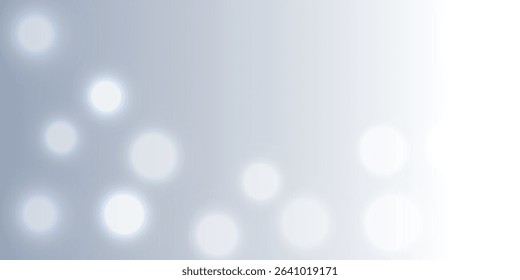 Abstract bokeh light. Black and white blurred Shiny Bokeh Background. Defocused blurred lights. EPS vector illustration